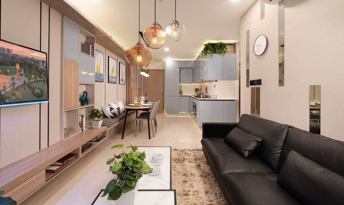 Cho thuê căn 2 phòng ngủ đủ nội thất Noble Crystal Tây Hồ giá tốt view sông Hồng
