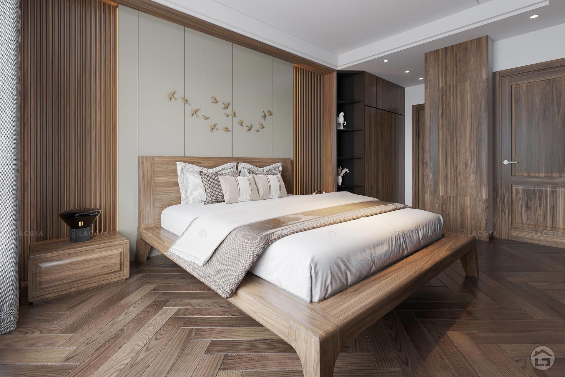 Mua căn chung cư Studio tầng thấp Tây Tứ Trạch view nội khu Masteri Grand Avenue Vin Global Gate