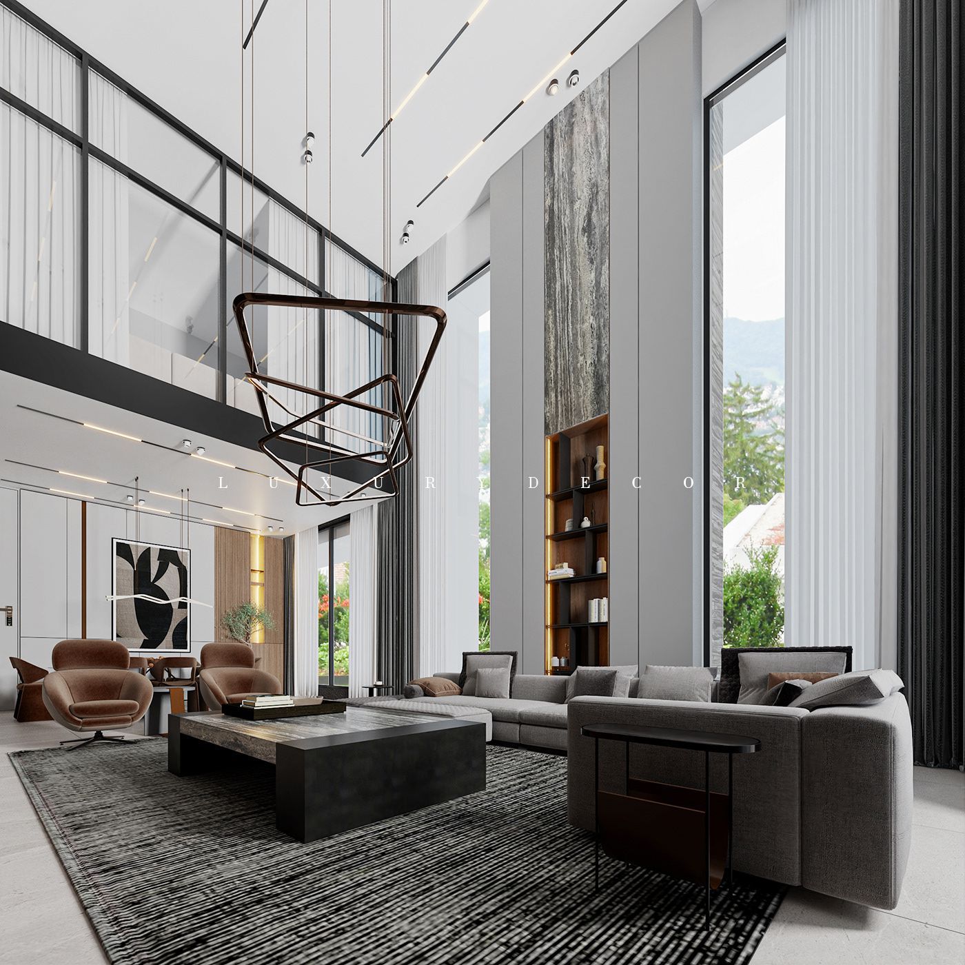 Mua Duplex hướng Đông Nam hoàn thiện cao cấp nhìn view Panorama Vinhomes Giảng Võ giá VIP