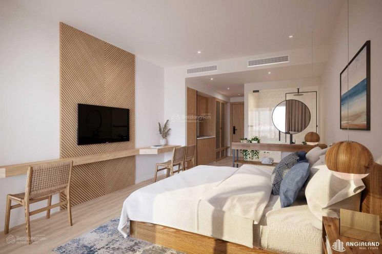 Mua căn 2 phòng ngủ ban công hướng Tây nội thất bàn giao CĐT ban công view biển Sun Group Cát Bà