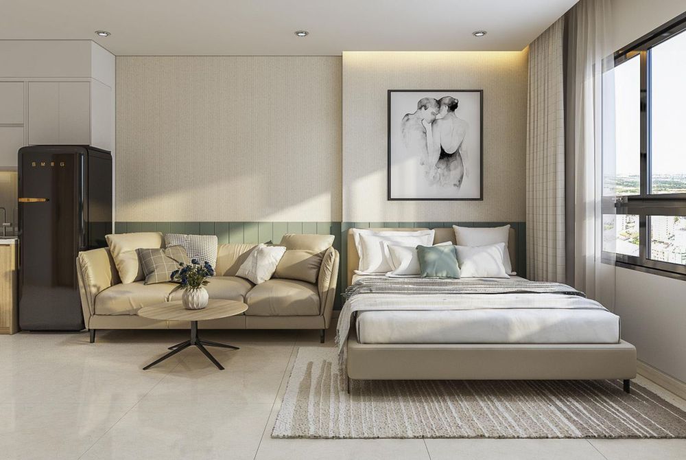 Mua căn góc 3 ngủ tòa J2 chính Nam view hồ bơi nội khu hoàn thiện cơ bản Jade Square Cổ Nhuế