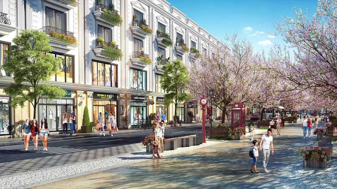 Cho thuê shophouse làm cơ sở kinh doanh giá tốt mặt tiền rộng thoáng 4 tầng Sun Group Cát Bà