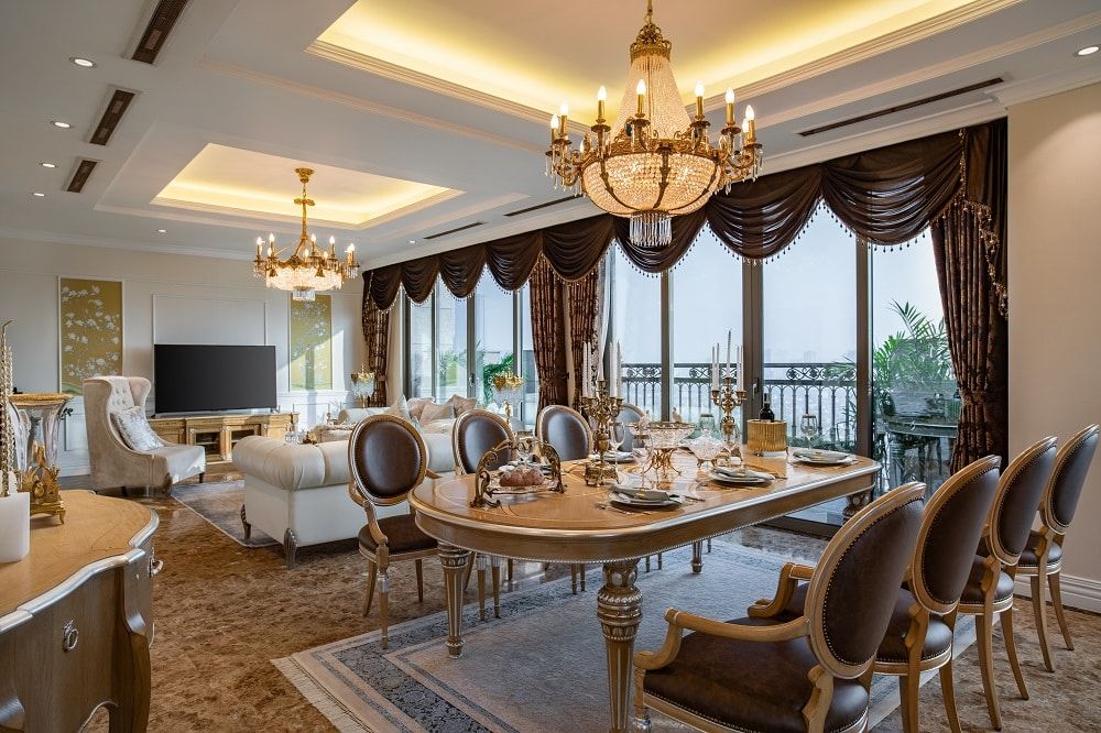 Cần thuê căn 3PN Hanoi Signature Nguyễn Văn Huyên 181m2 đầy đủ đồ nội thất view nhìn ra công viên