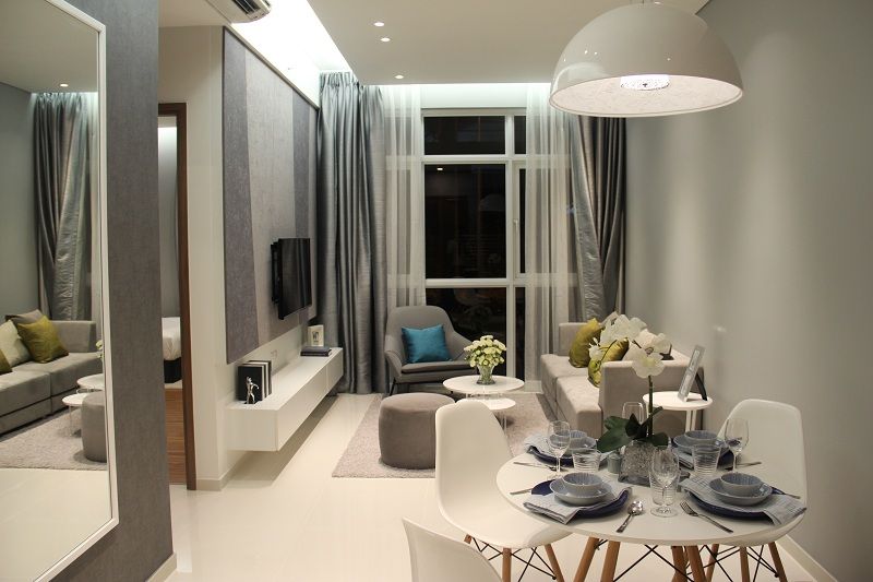 Cho thuê căn hộ HH3 The InterOne Bắc Giang 1PN 36m² hướng Đông – Nội thất cơ bản, giá hợp lý