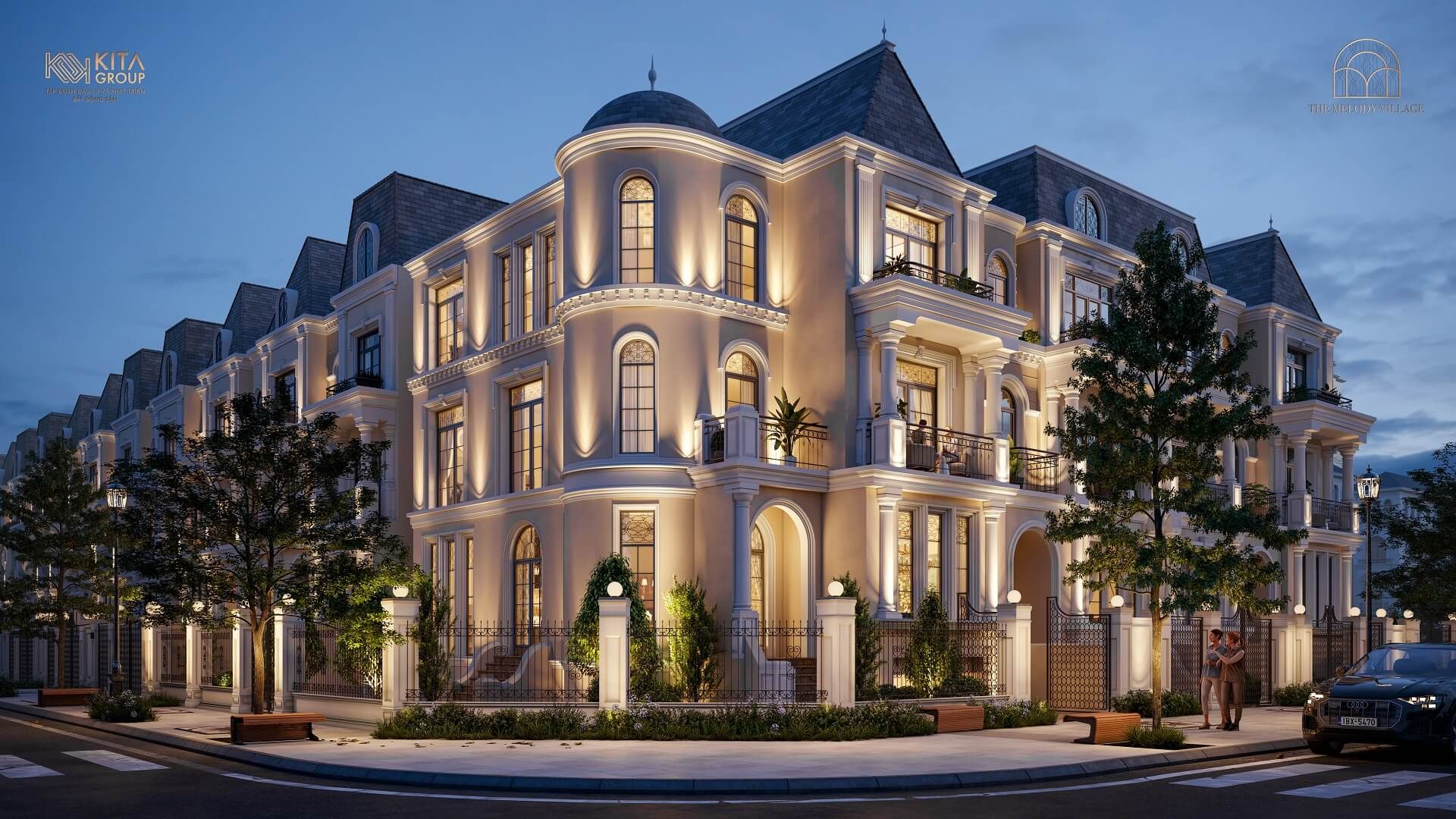 Cần mua nhà biệt thự đơn lập Kita Capital - 419m2 - Hướng Bắc - Ngay gần quảng trường