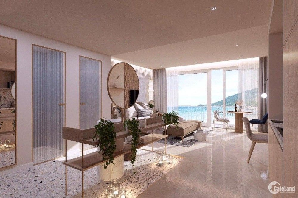 Cần bán căn 3PN/2WC ban công Tây Nam hoàn thiện cao cấp view biển Wyndham The Soleil Đà Nẵng