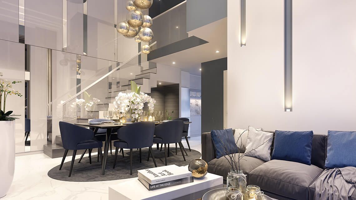 Bán căn hộ Penthouse cửa sổ kính chạm sàn view toàn cảnh Lumi Elite hướng Bắc giá siêu Vip