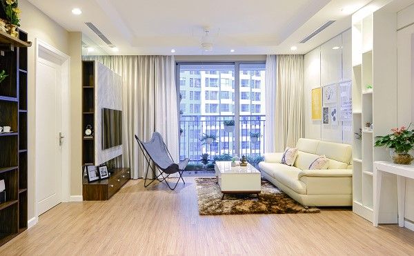 Cho thuê căn 3 ngủ - DT: 92m2 - chung cư The Ninety Complex 90 Đường Láng - Giá ưu đãi