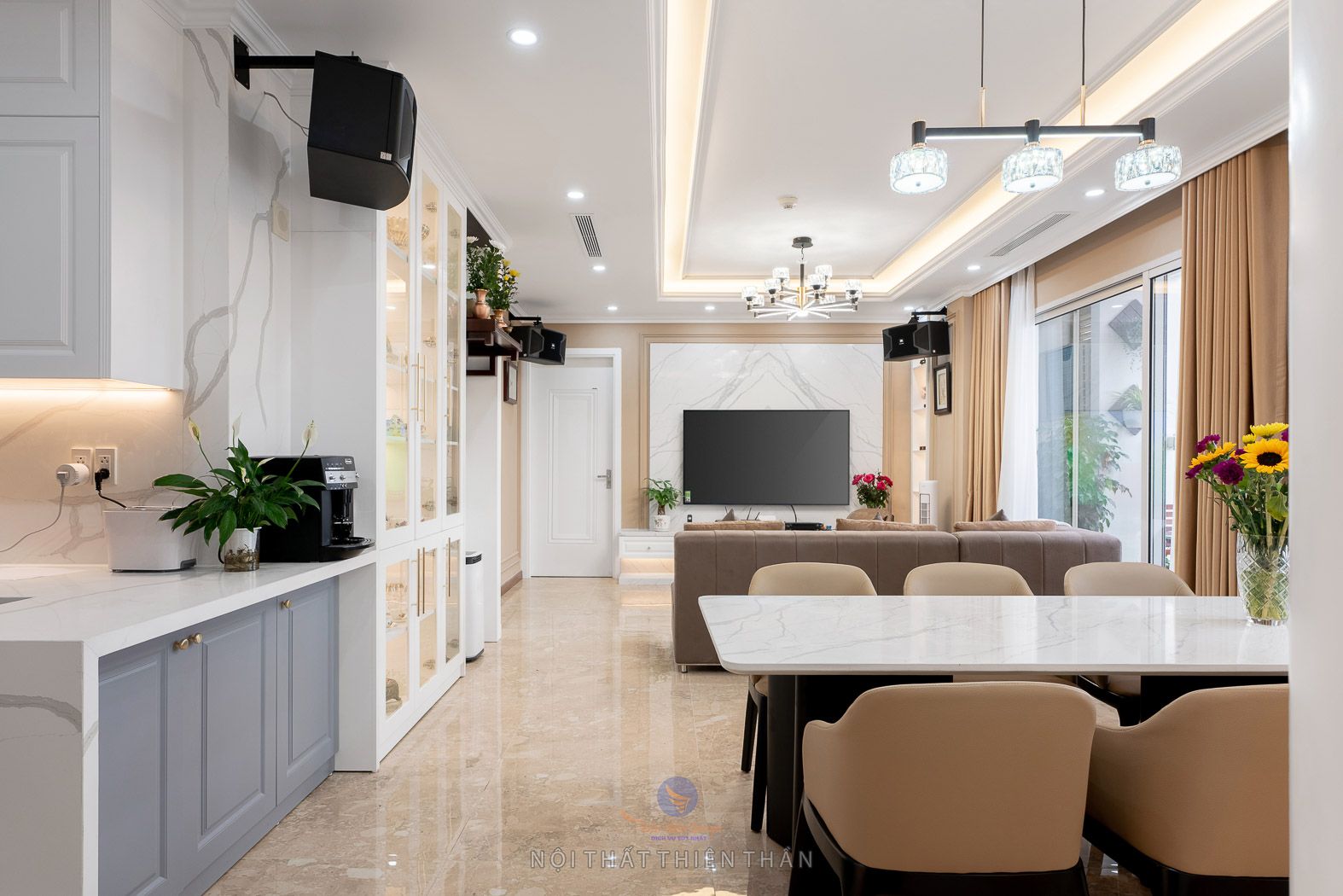 Bán căn hộ 3 phòng ngủ hướng Đông Tứ Trạch, ban công hướng Tây 150.7m2 Splendora Bắc An Khánh