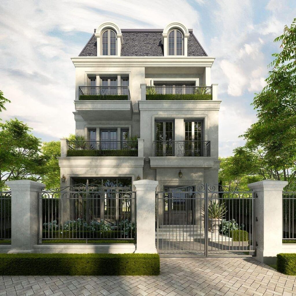 Bán biệt thự đơn lập ngã ba sông xây thô Vinhomes Riverside