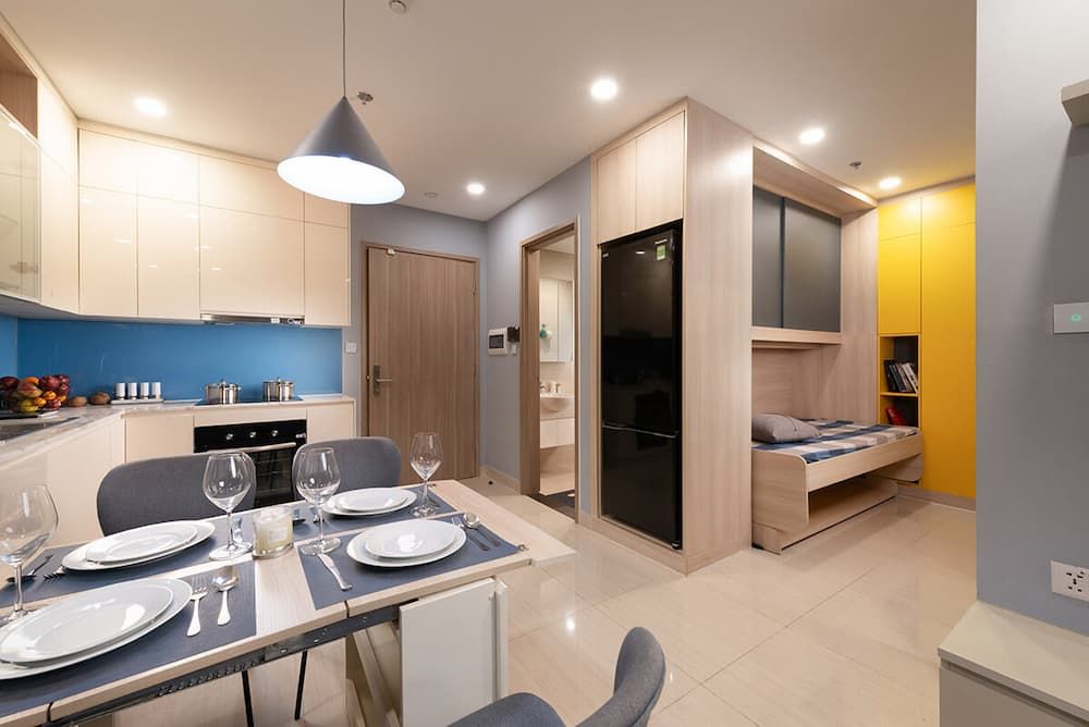Bán căn hộ 1 PN+ Sun Centro Town – Hướng Đông, thiết kế hiện đại, không gian tối ưu
