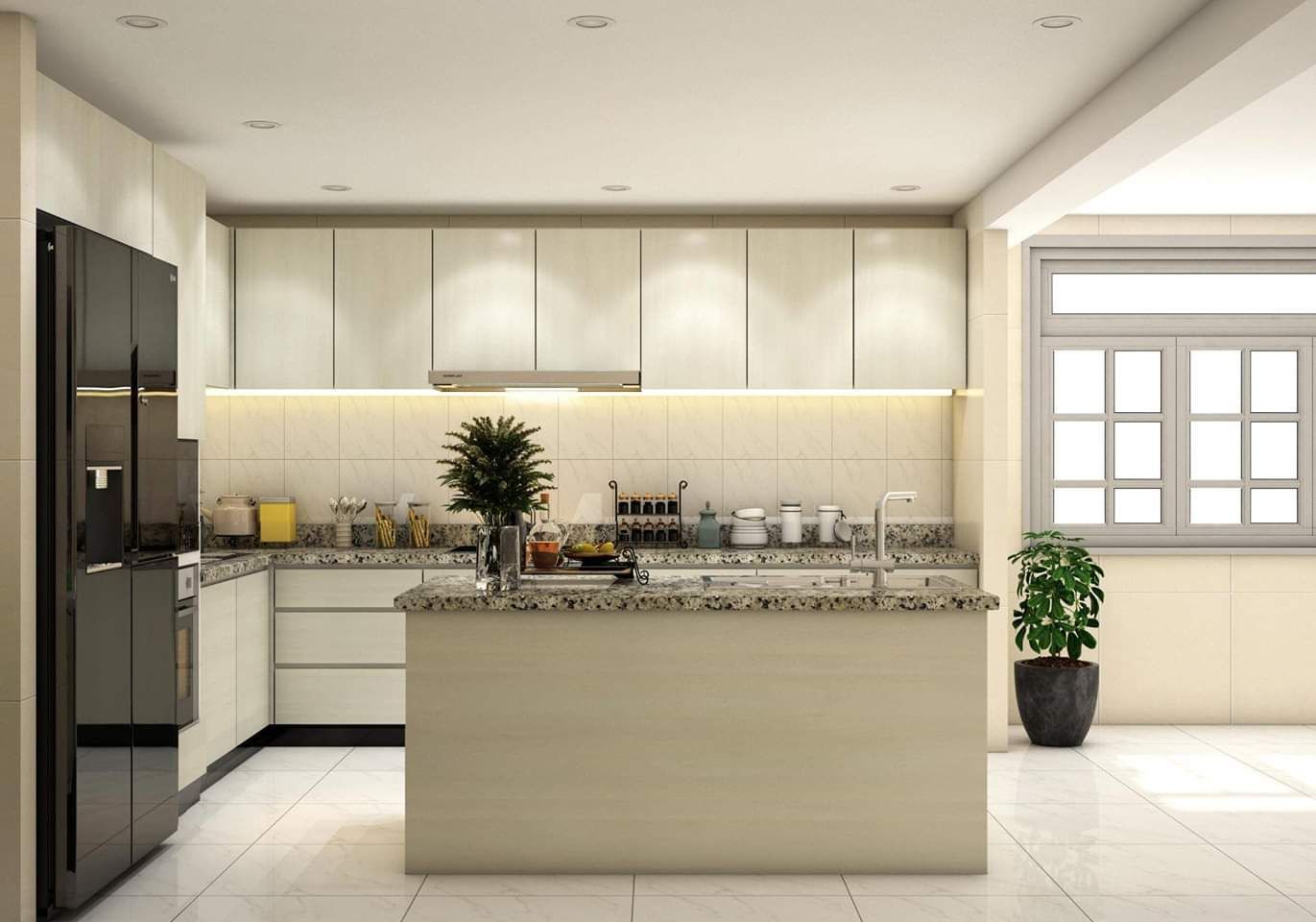 Cho thuê căn hộ 3 phòng ngủ diện tích 112m2 đủ đồ ban công Tây Nam view đẹp chung cư Jade Square