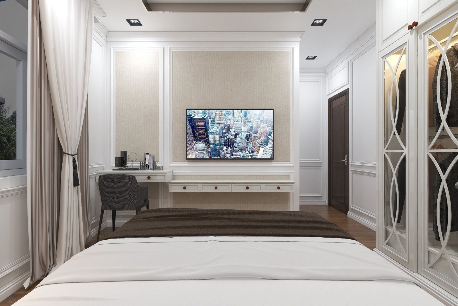 Cho thuê gấp căn hộ 2pn 2wc DT 76m2 full nội thất hướng Đông Nam chung cư Jade Square Phạm Văn Đồng