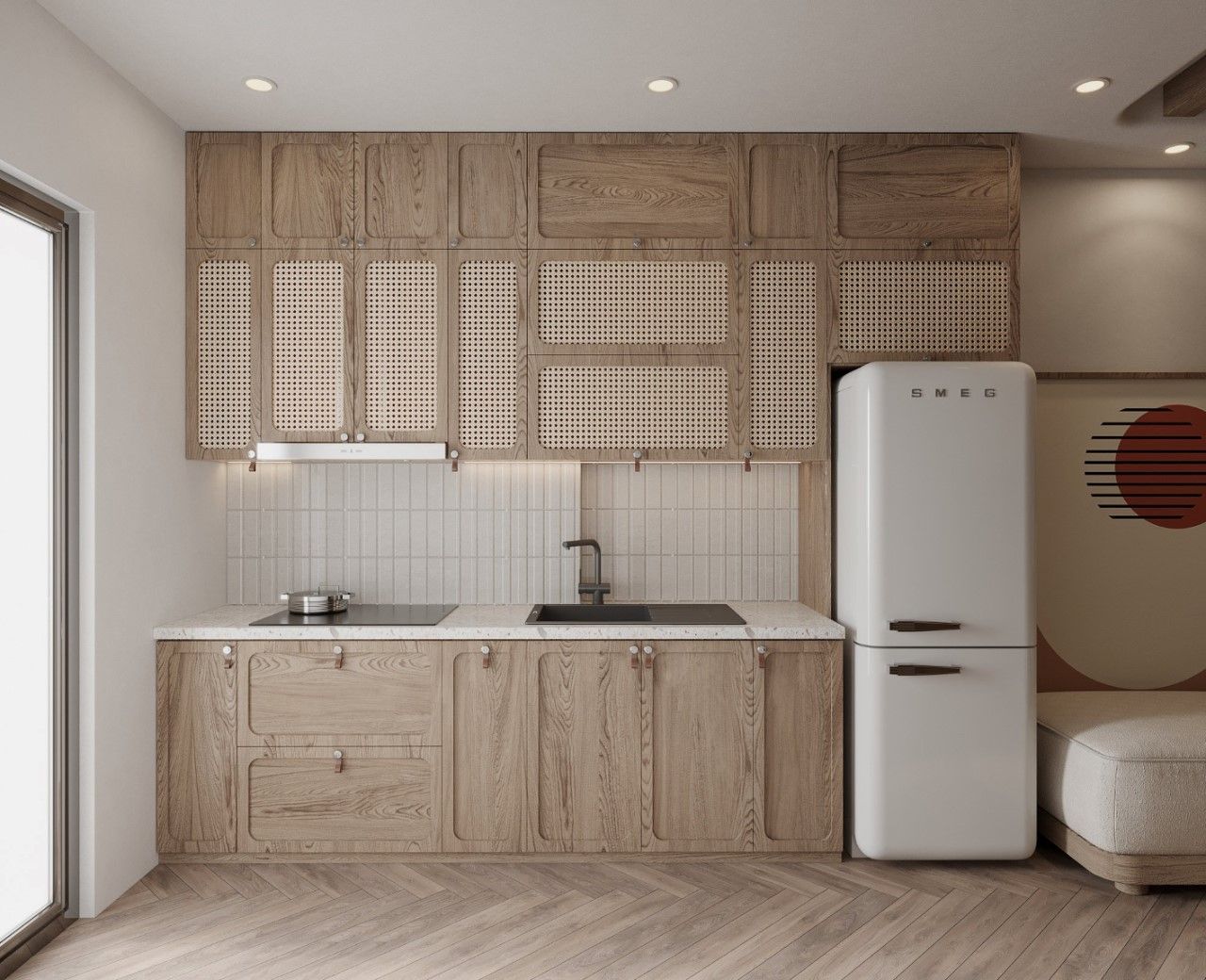Bán căn 2PN/1WC tòa J2 hướng Đông bàn giao tiêu chuẩn CĐT view công viên Jade Square Cổ Nhuế