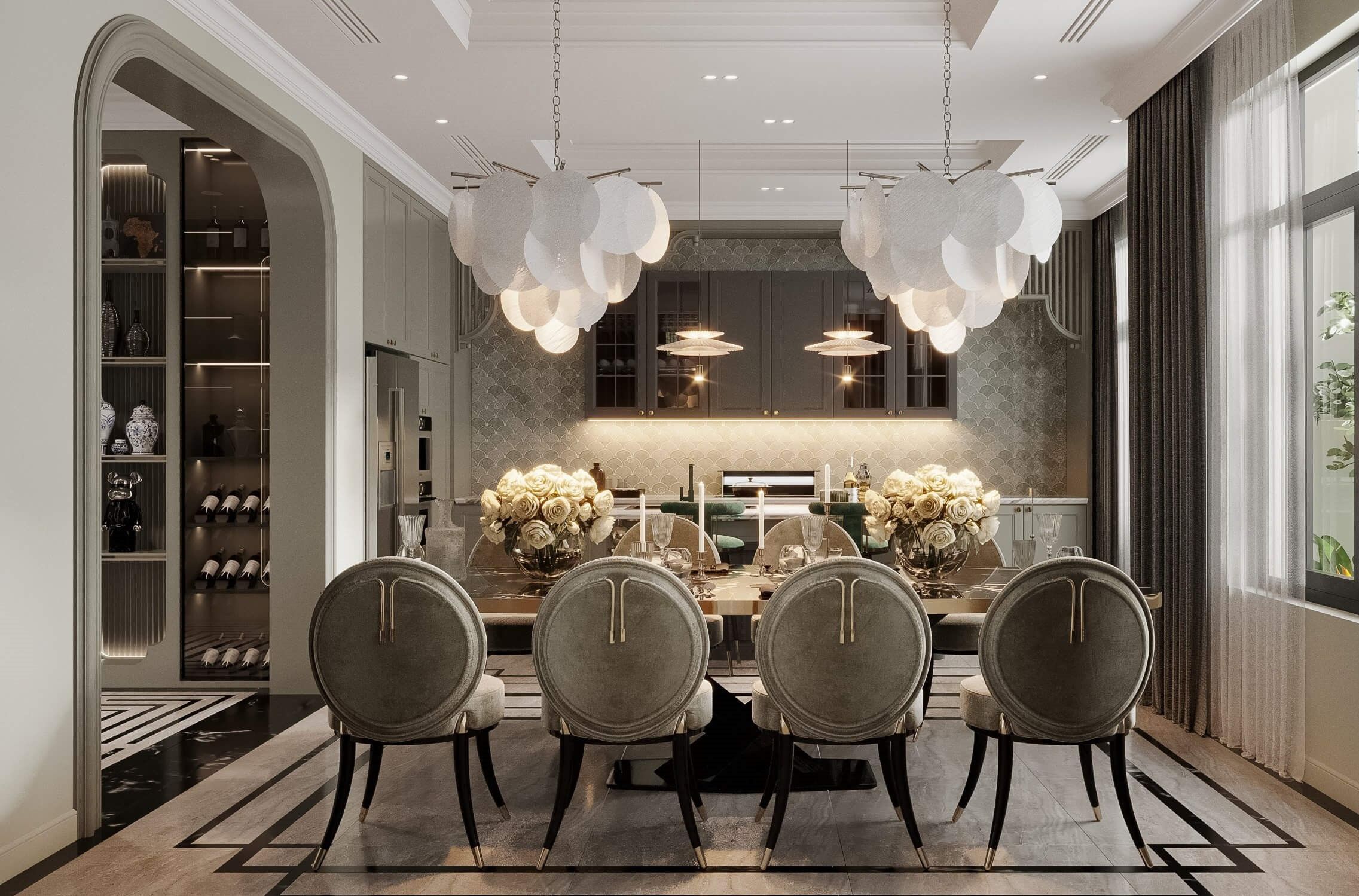 Bán shophouse Sunshine Golden River, Ciputra diện tích 100m2, thiết kế 5 tầng hiện đại