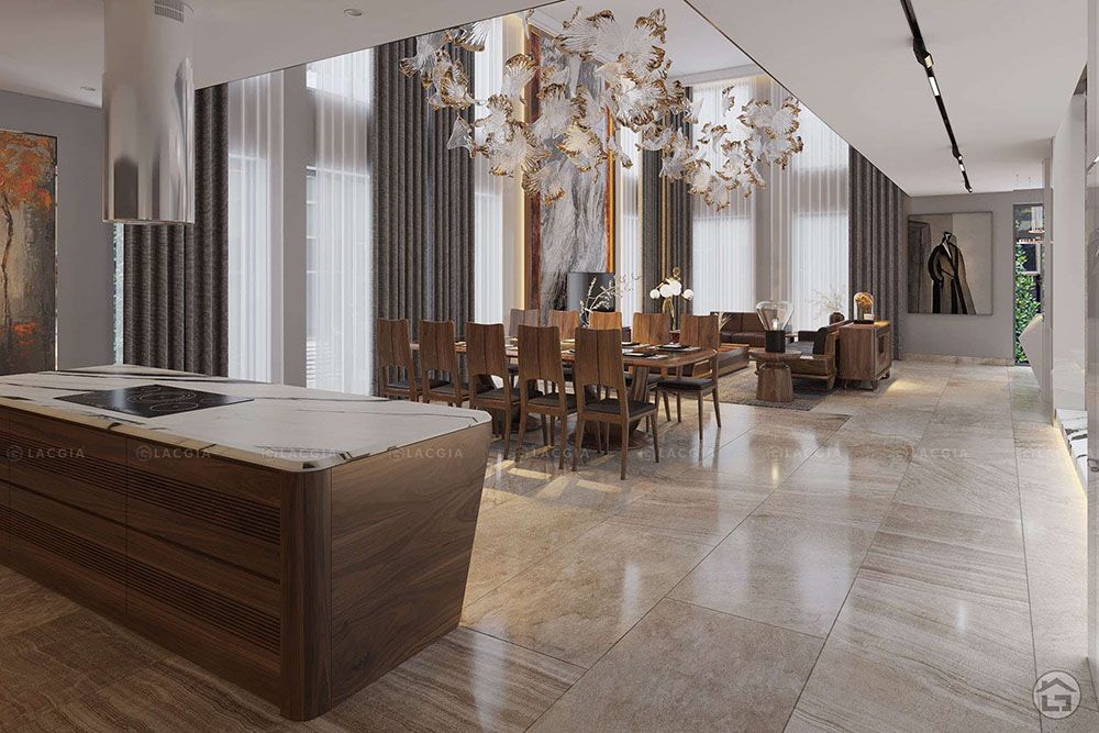Mua Penthouse mặt kính LowE chạm sàn hướng Nam nội thất cao cấp The Nelson Private Residences