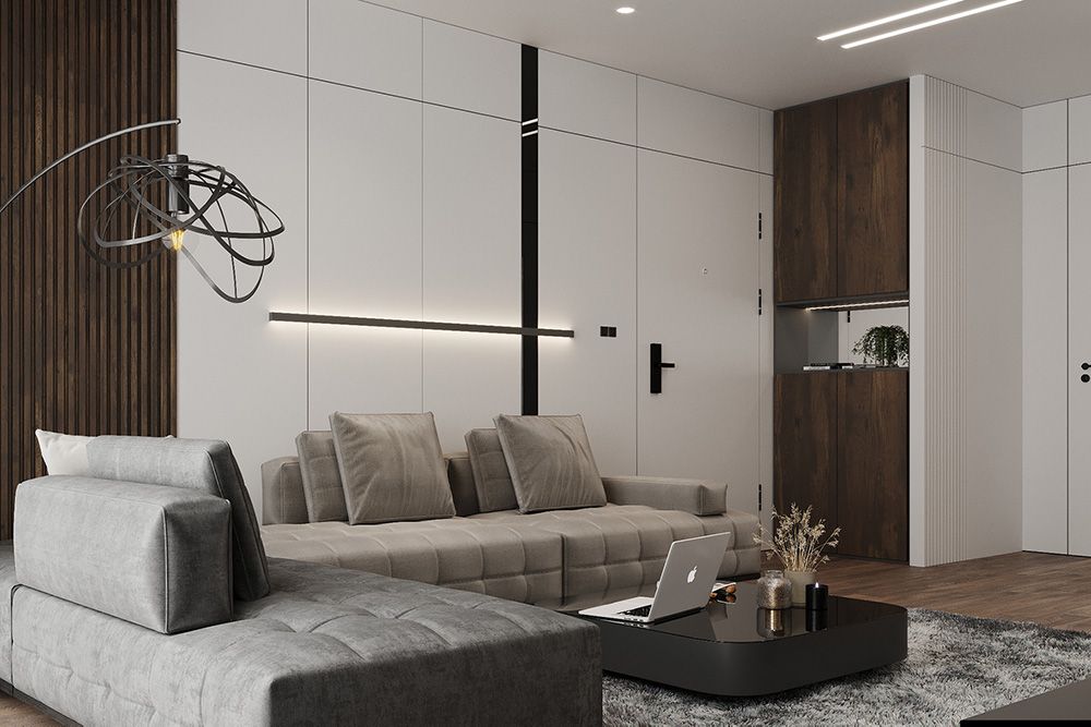 Bán gấp căn hộ chung cư 2 phòng ngủ 65.3m2, hướng Tây Bắc tại KĐT Louis City Đại Mỗ