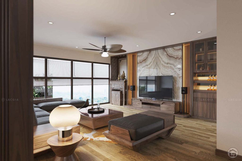 Cho thuê căn hộ 2 phòng ngủ 91m2 chung cư Green Diamond 93 Láng Hạ