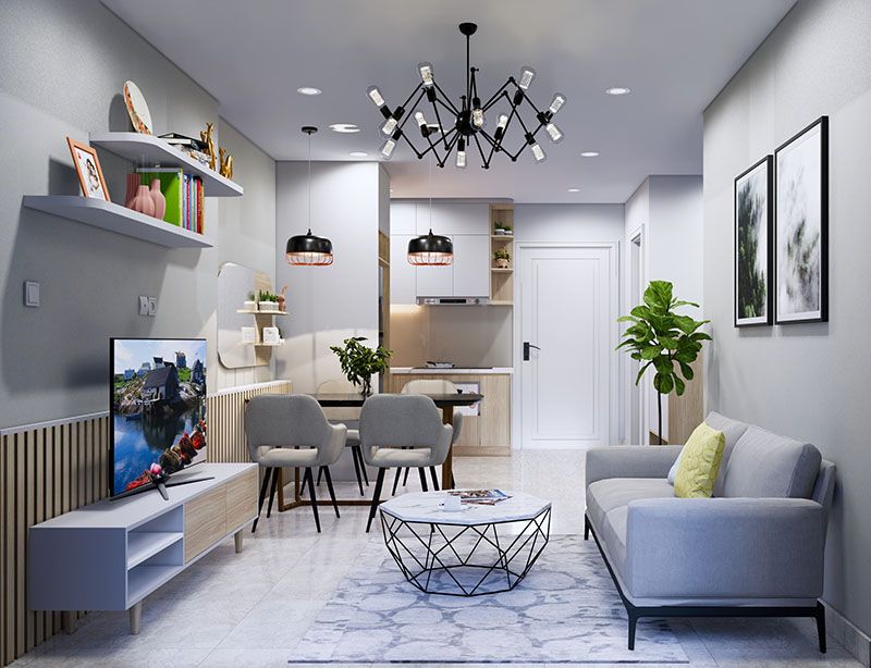 Bán căn hộ 3 phòng ngủ chung cư Mailand Hanoi City, hướng Đông Bắc, thiết kế sang trọng