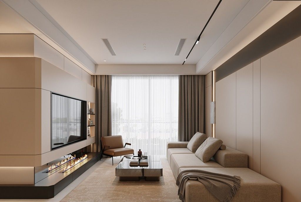 Cho thuê căn góc 3 phòng ngủ tầng cao full đồ nội thất, mặt kính LowE Vinhomes Global Gate Cổ Loa