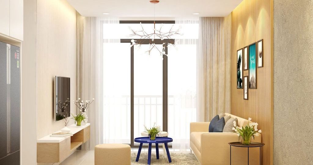 Bán căn hộ 2 phòng ngủ tầng cao hướng chính Tây bàn giao cơ bản CĐT Hà Tĩnh Heritage giá VIP