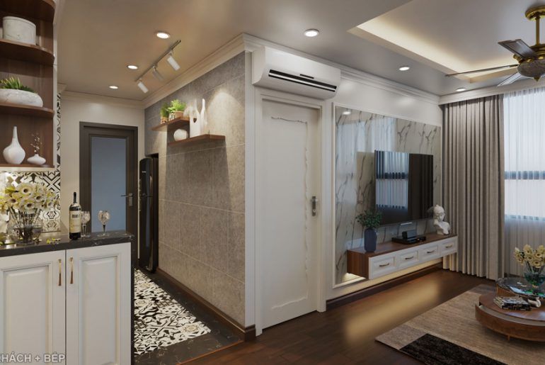 Cần cho thuê căn hộ chung cư 2 phòng ngủ hướng Đông 70.3m2 giá ưu đãi, Masterise Lumiere Evergreen