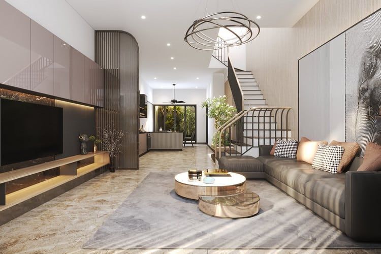 Cho thuê nhà Splendora Bắc An Khánh diện tích 240m2 hướng Tây Nam nội thất đầy đủ