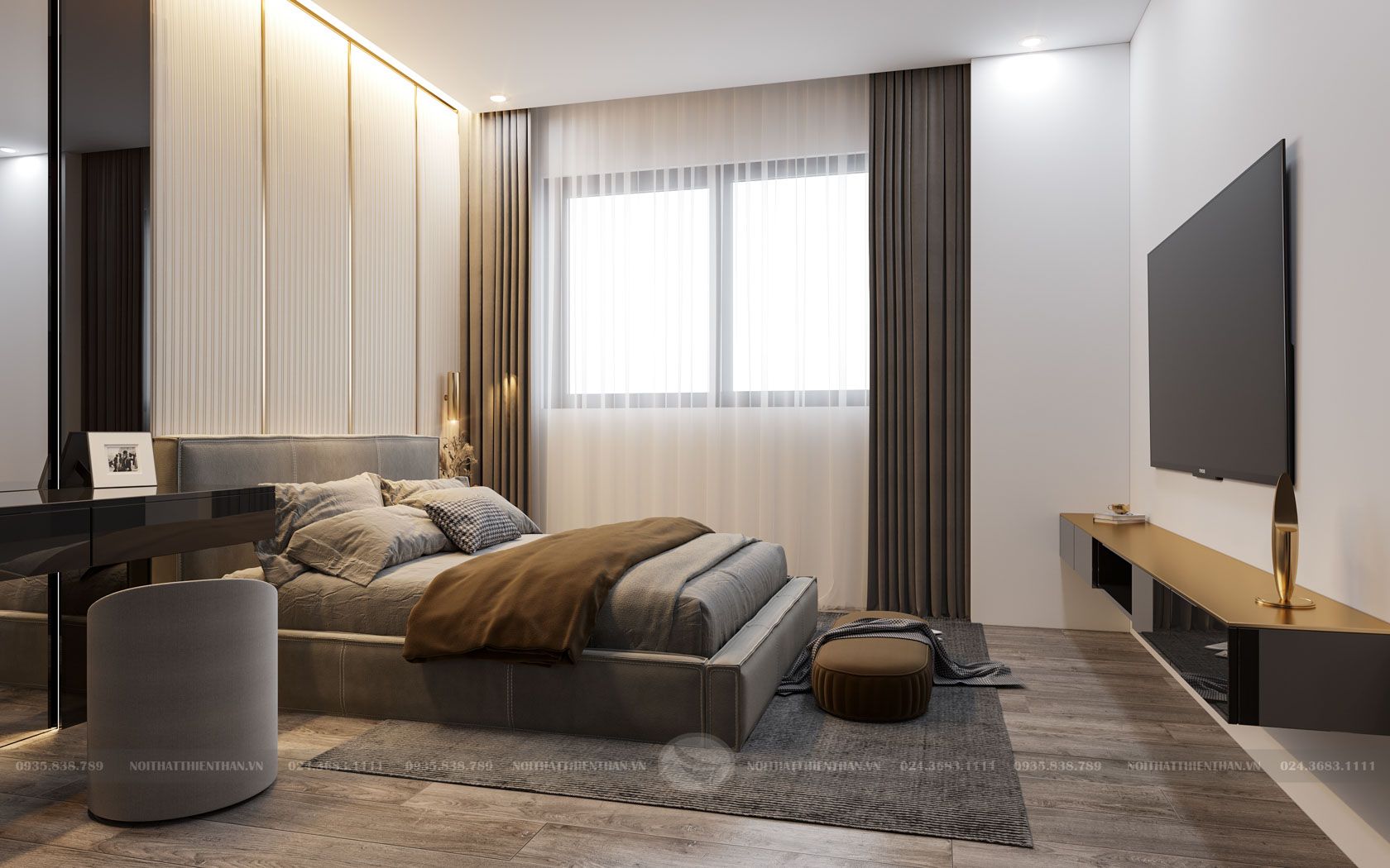 Cần bán căn hộ chung cư 2 phòng ngủ hướng chính Bắc diện tích 89m2 Splendora Bắc An Khánh