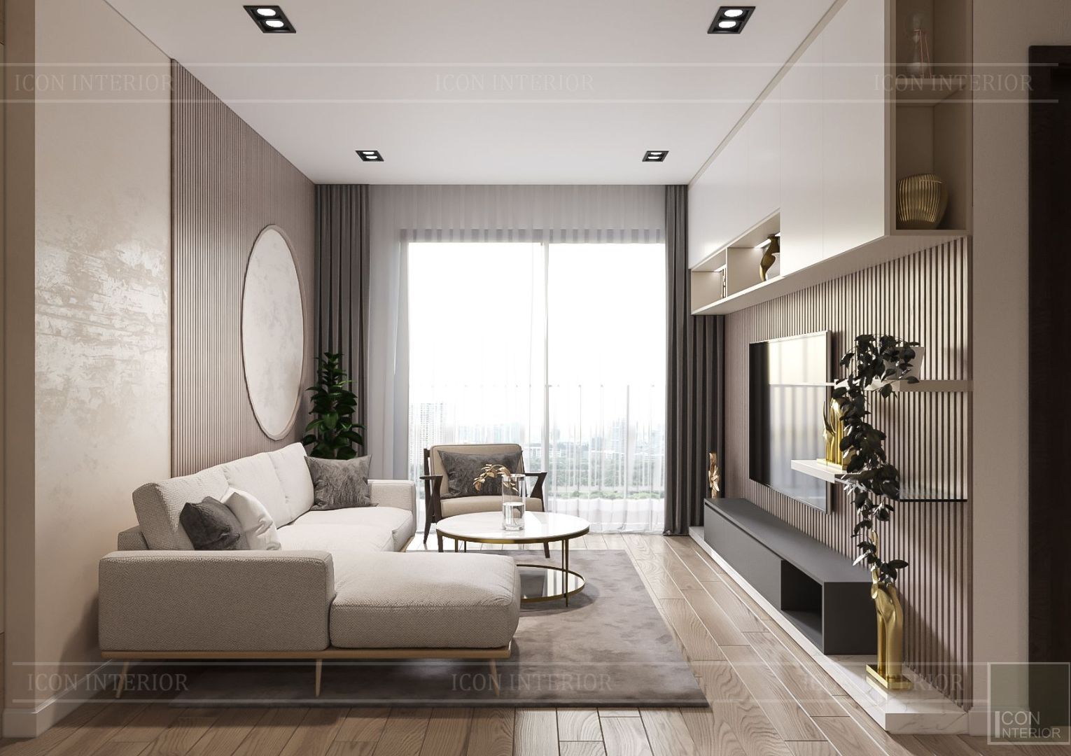 Chính chủ cho thuê căn hộ 2 phòng ngủ DT 68.2m2 hướng Tây, Masterise Lumiere Evergreen