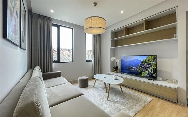 Cho thuê gấp căn hộ 2PN full đồ A2 The Atmos, Masterise Lumière Evergreen, 65m2, view đẹp,