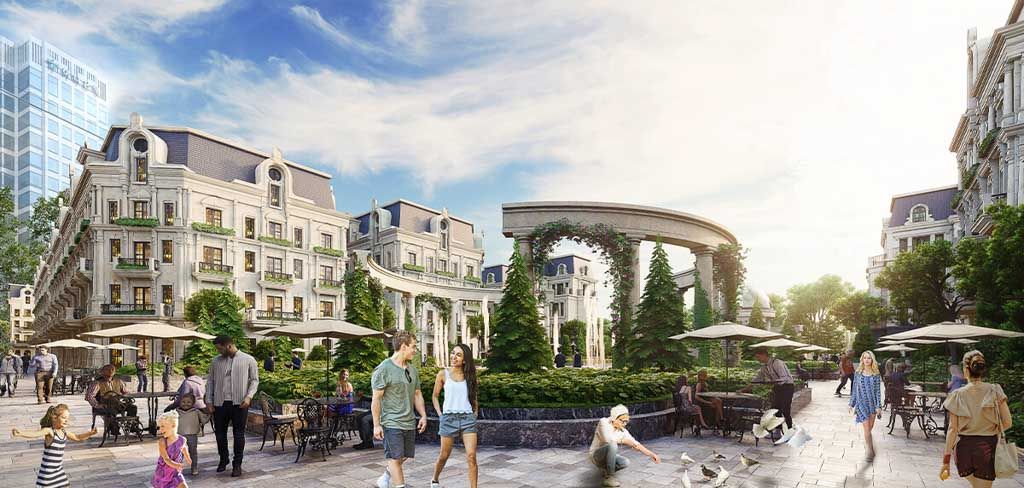 Cần bán shophouse mặt đường lớn hướng Đông Nam, gần quảng trường Noble Palace Tây Hồ Ciputra