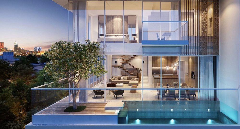 Bán căn penthouse view sông Hồng, chung cư Westlake Residential, hướng Tây Nam