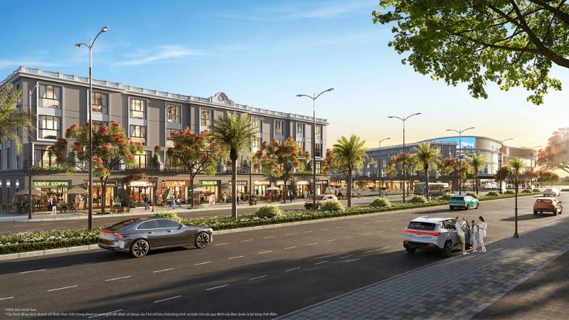 Cần bán shophouse hướng Bắc phân khu Ruby hoàn thiện ngoài Vinhomes Pearl Bay Nha Trang