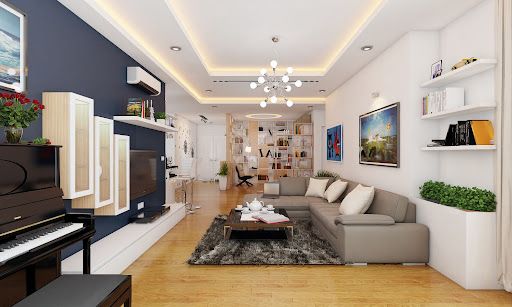 Cho thuê nhanh căn hộ 3 phòng ngủ tầng thấp DT 89m2 view sân vườn Imperia Cổ Loa Global Gate