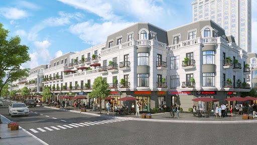 Mua shop TM hướng Đông Tứ Trạch hoàn thiện mặt ngoài mặt tiền 8m VT Tốt kinh doanh Vin Hạ Long Xanh