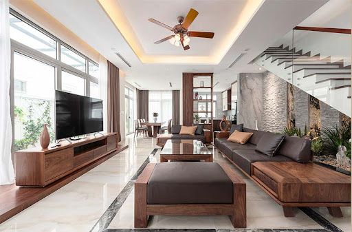 Cho thuê biệt thự song lập Vinhomes Gardenia, dãy B7, full nội thất cơ bản, hướng Đông Nam