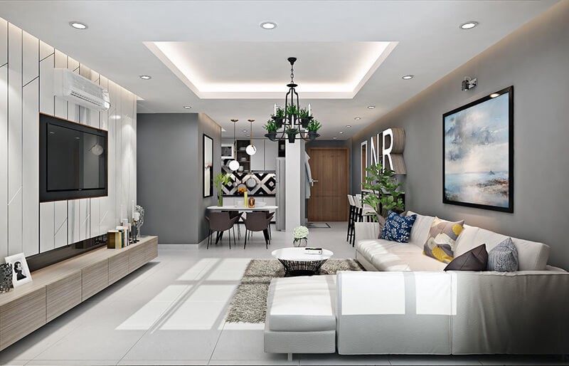 Cho thuê căn hộ chung cư 3 phòng ngủ, DT: 98m2 hướng Tây Nam Vinhomes Ocean Park 2 Hưng Yên