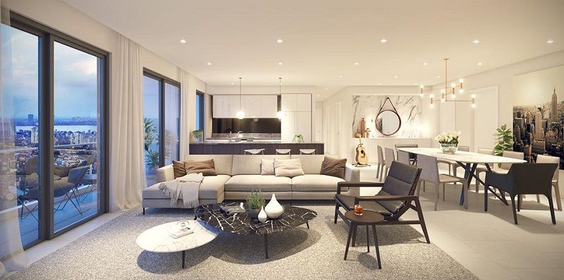Căn hộ 3PN hướng Bắc – Bán căn hộ 3 Phòng ngủ Heritage Collection view đại lộ, riêng tư yên tĩnh