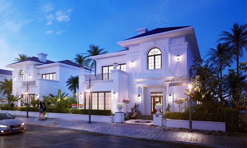 Bán BT song lập Tây Tứ Trạch nội thất full CĐT nhìn biển - Bể bơi riêng Vin Pearl Bay Nha Trang