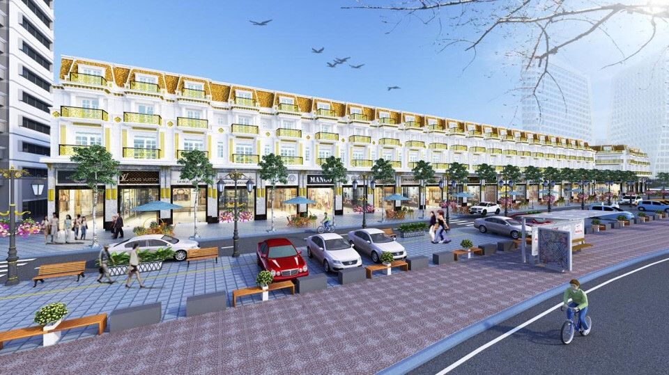 Bán căn shop thương mại Tây Bắc diện tích 89m2 x 4 tầng mặt tiền 9m gần biển Sun Group Cát Bà