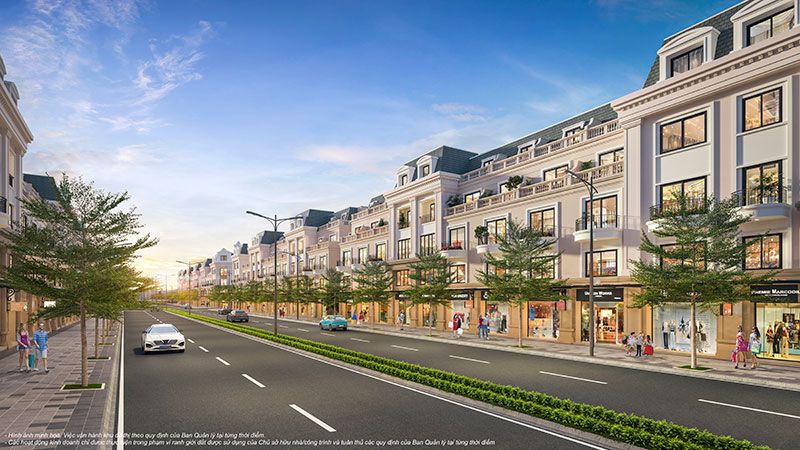 Mua shophouse diện tích 70m2 Đông Bắc phân khu Mặt Trăng ở và kinh doanh Vinhomes Golden City