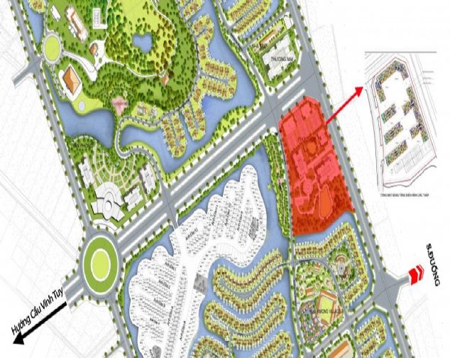 Vinhomes Symphony cho thuê căn hộ 02 phòng ngủ tòa S2