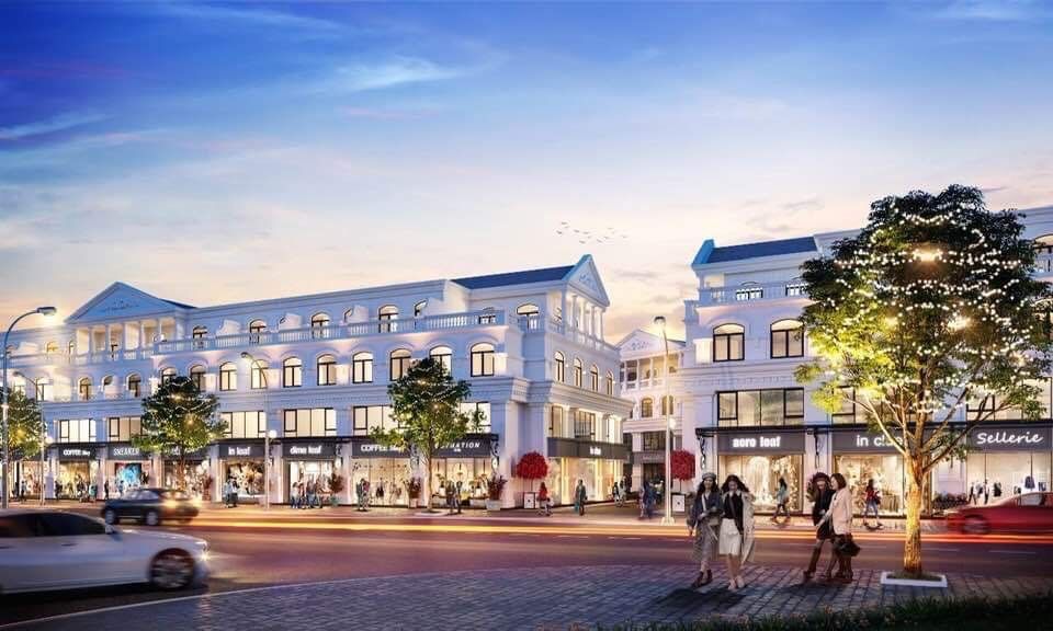 [VIP] Bán căn góc shophouse dãy Tự Do hướng Đông Bắc hoàn thiện mặt ngoài Vinhomes Global Gate