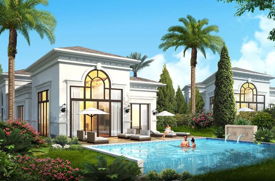 Cho thuê biệt thự song lập hướng Tây Nam phân khu Quý Tộc Vinhomes Vũ Yên Hải Phòng, diện tích rộng