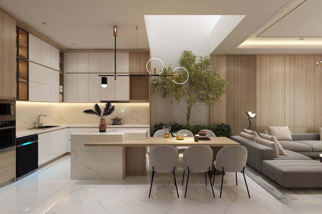 Bán nhà liền kề hướng Đông Tứ Trạch Eurowindow Twin Parks, view vườn An Viên