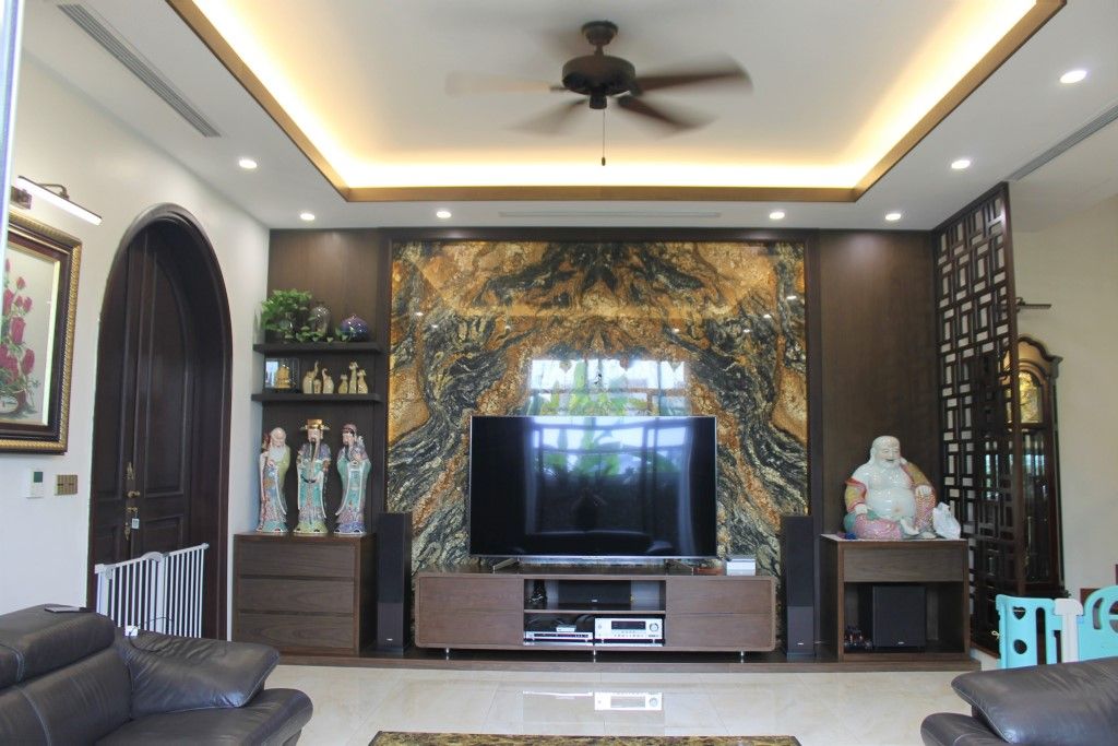 Cho thuê biệt thự song lập Vinhomes Riverside Long Biên 120m2 x 4 tầng Gần Vincom