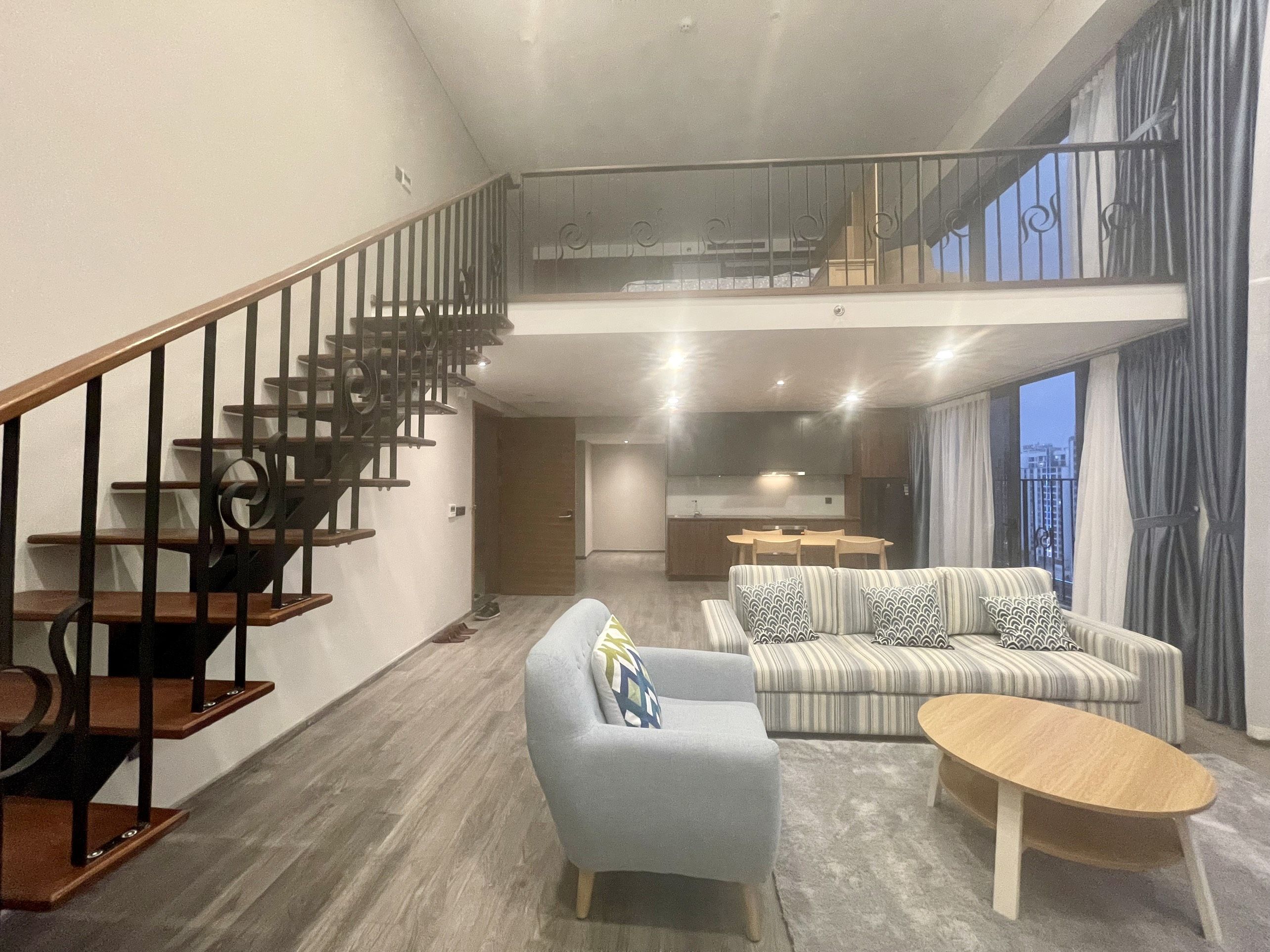 Cho thuê căn hộ 1PN/90m2 tầng trung view ngoại khu tại dự án Pentstudio 699 Lạc Long Quân