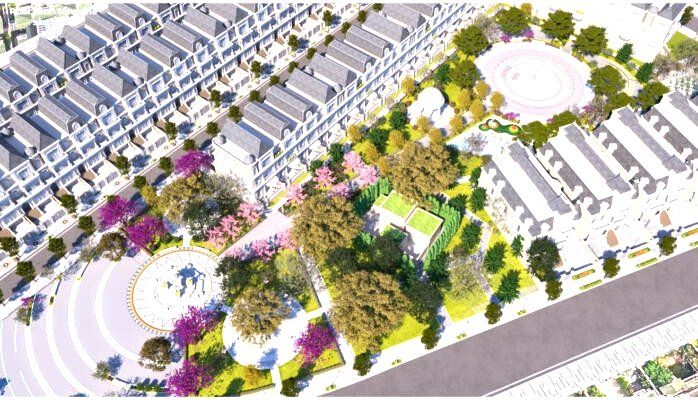 Bán biệt thự liền kề 149,6m2 căn góc hướng Nam The Melody Village Ciputra