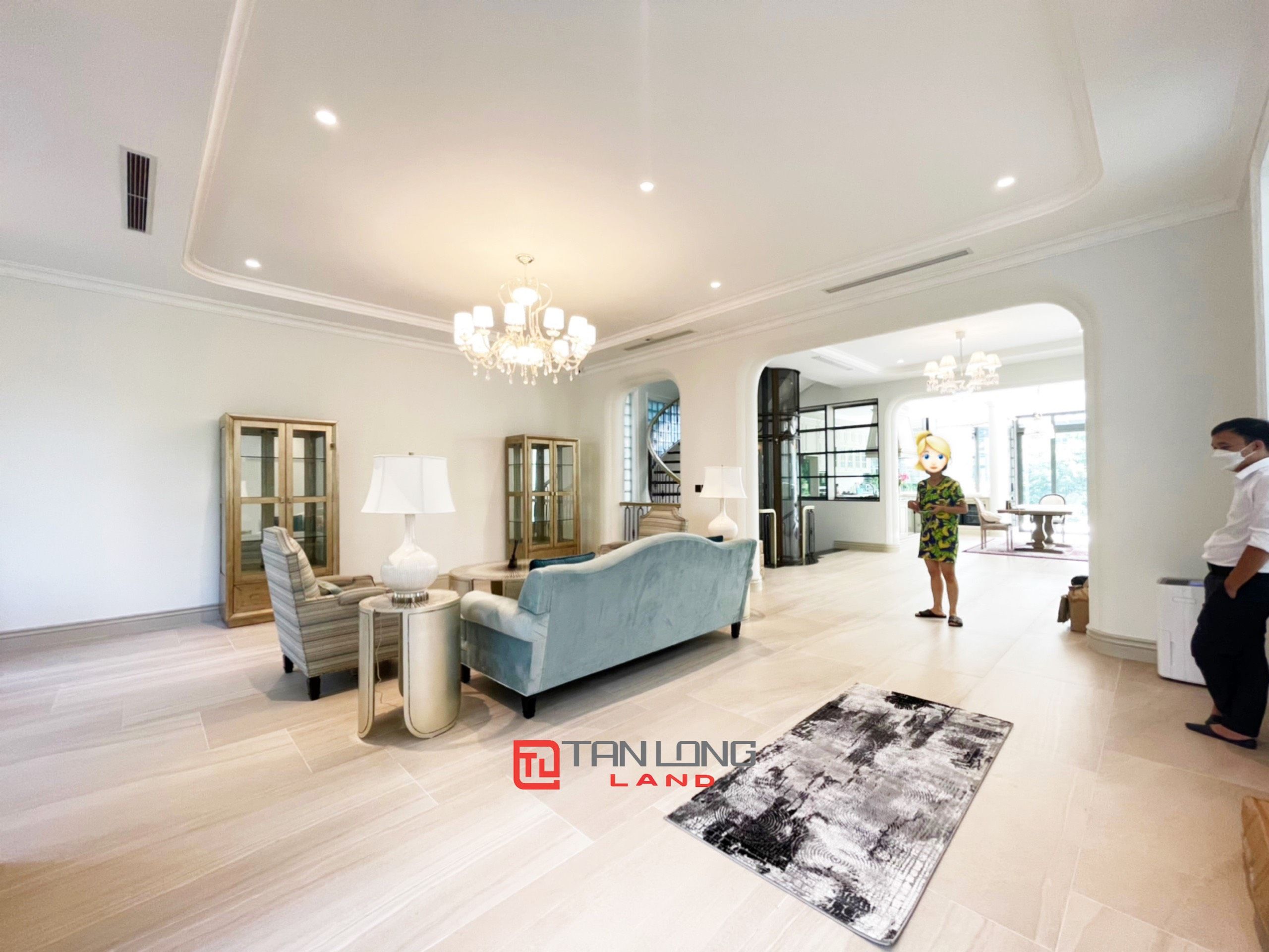 Cho thuê Biệt thự Đơn Lập 5 phòng ngủ full nội thất hoàn thiện hoàn toàn mới tại Vinhomes Riverside