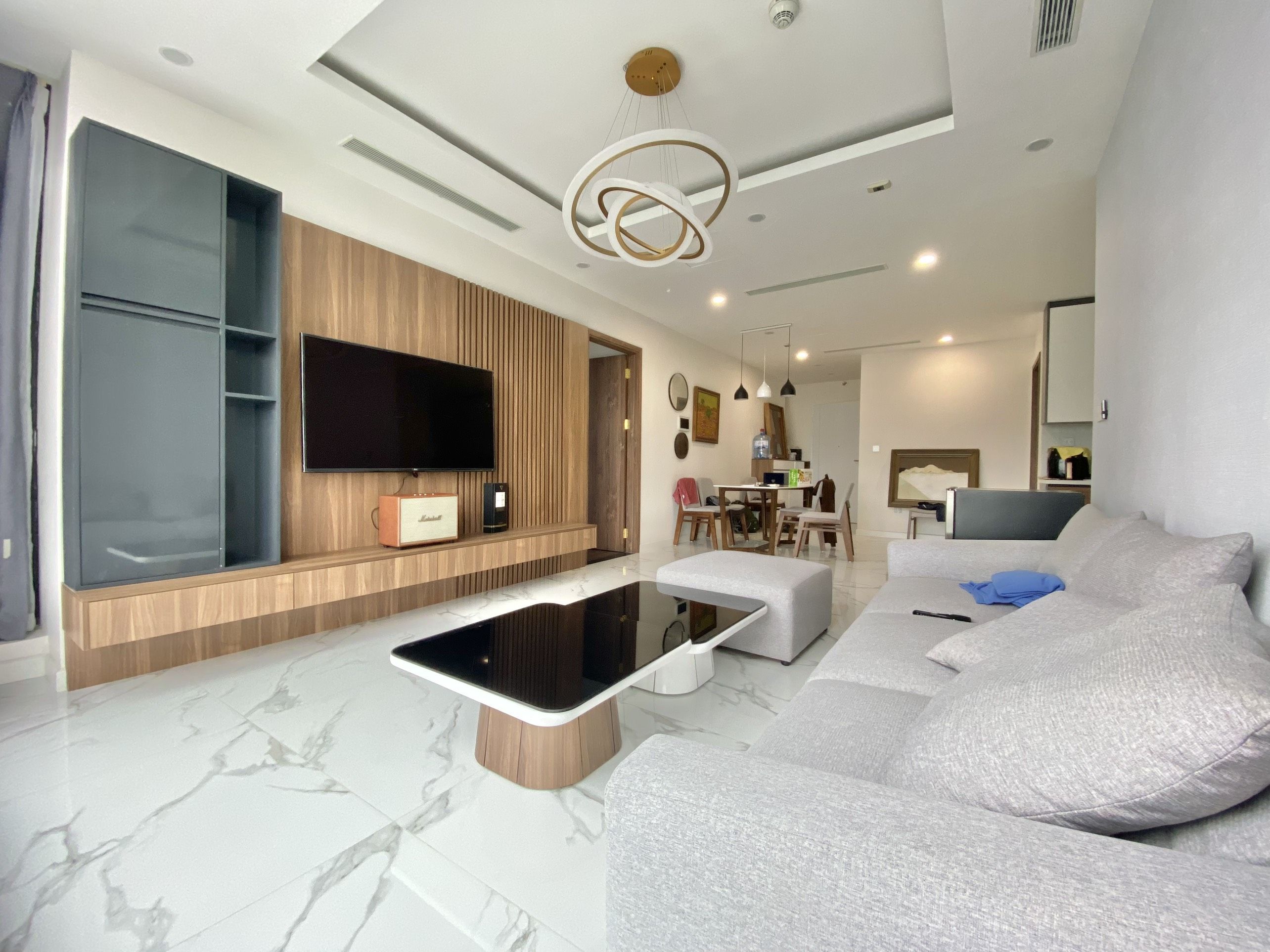 Cho thuê căn hộ tầng trung, full đồ mới đẹp: 3PN 98m2 tại S6 Sunshine City